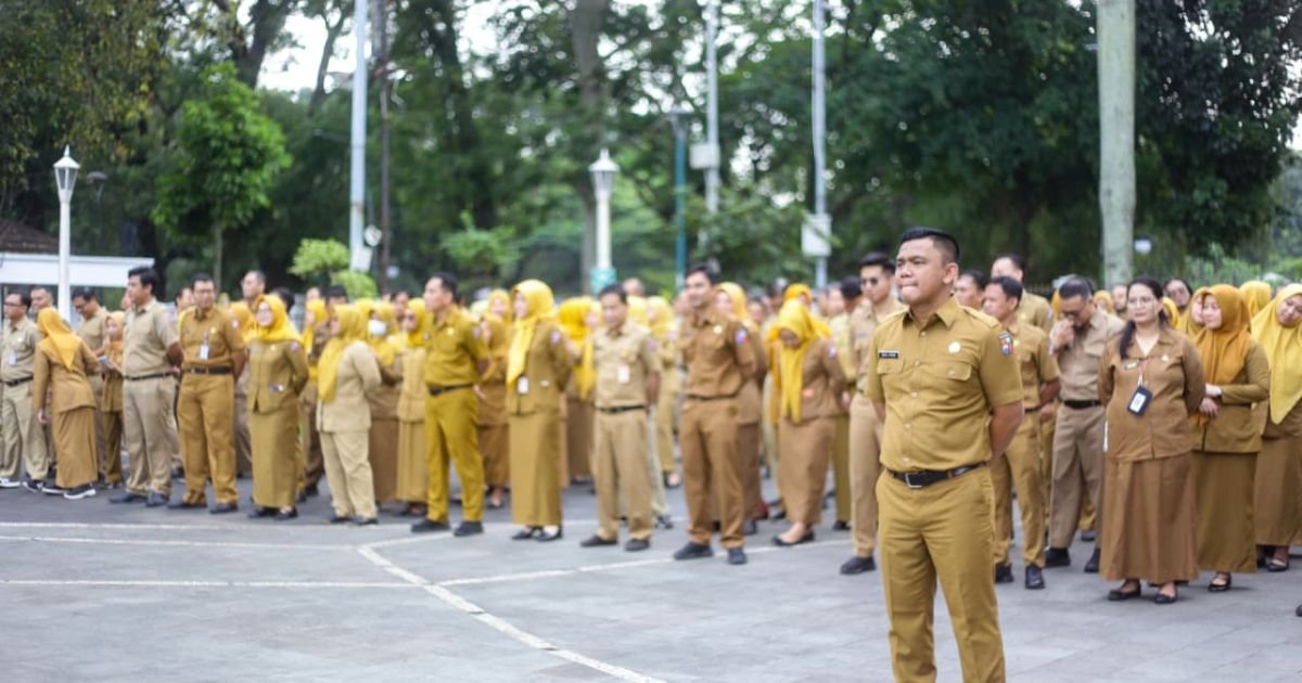 Pimpin Apel Perdana 2026, Denny Mulyadi Tekankan Disiplin ASN dan Akselerasi Program Prioritas