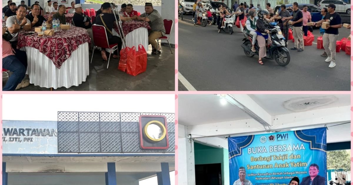 Bakti Ramadan PWI Kabupaten Bogor: Ketua PWI Kabupaten Bogor Dedy Firdaus Apresiasi Kekompakan Anggota, KH Achmad Yaudin Sogir Sampaikan Tausiah Penuh Makna