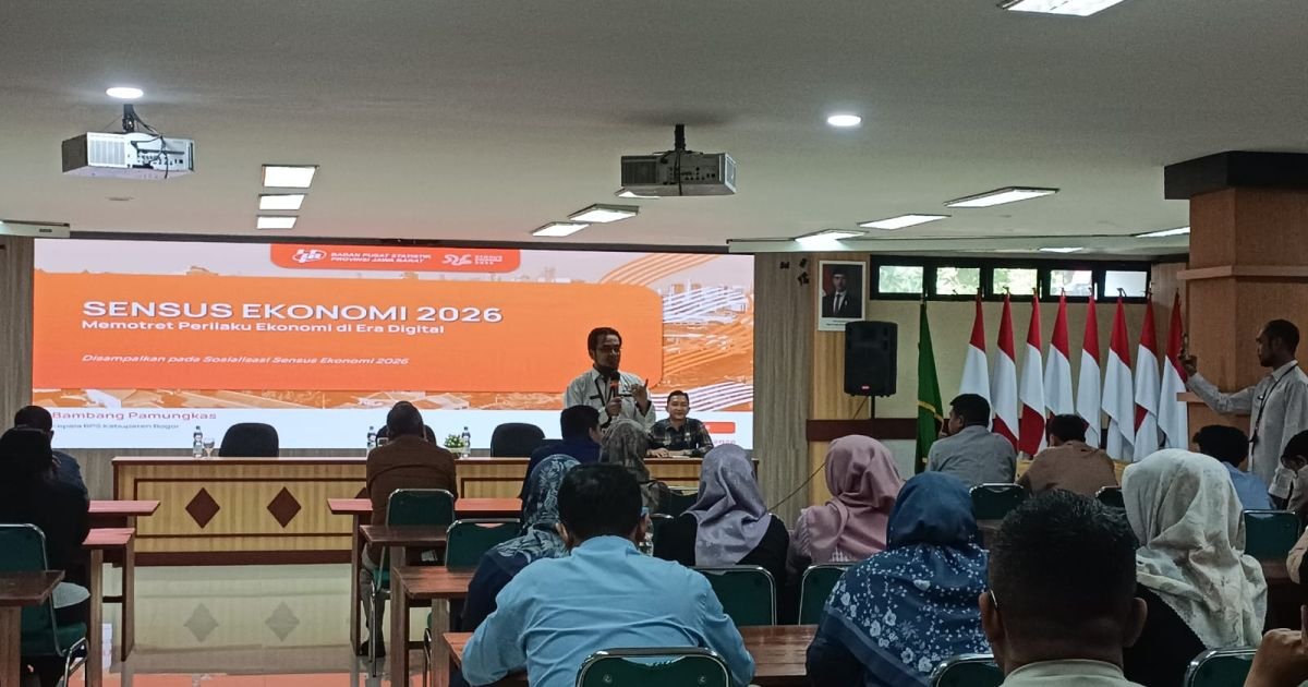Dorong Kebijakan Tepat Sasaran, BPS Kabupaten Bogor Sosialisasikan Sensus Ekonomi 2026