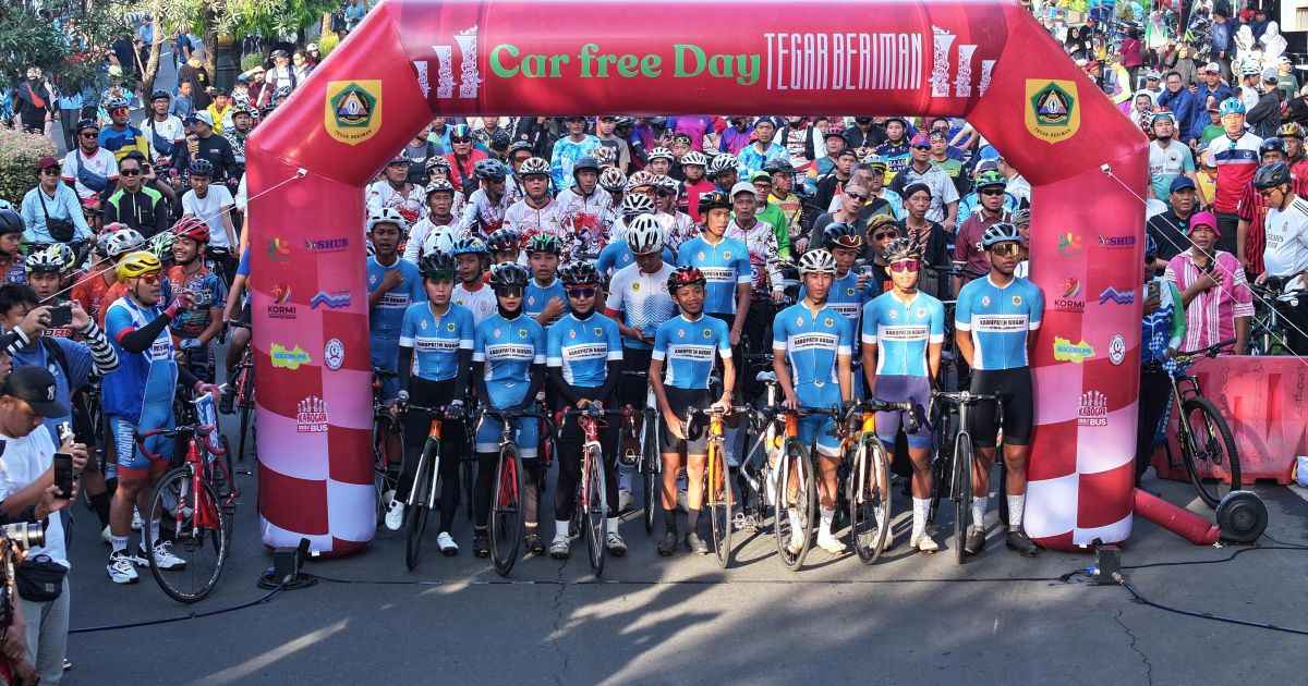 CFD Tegar Beriman Bersama Rudy Susmanto, Wadah Sehat, Silaturahmi, dan Dorong UMKM