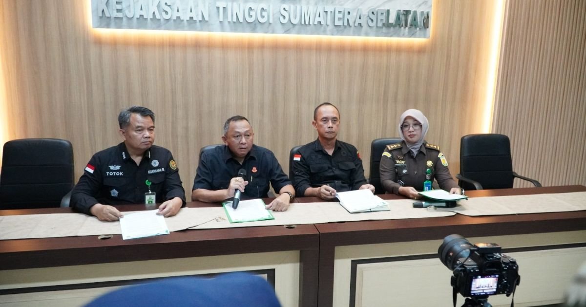 Kejati Sumsel Gencar Berantas Korupsi: 5 Tersangka Ditahan, Kasus Baru Rp160 Miliar Naik Penyidikan