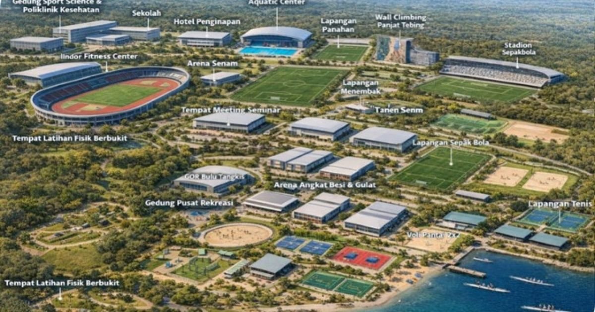 Rudy Susmanto Sebut Sport Center Nasional di Bogor Jadi Motor Pertumbuhan Ekonomi Baru