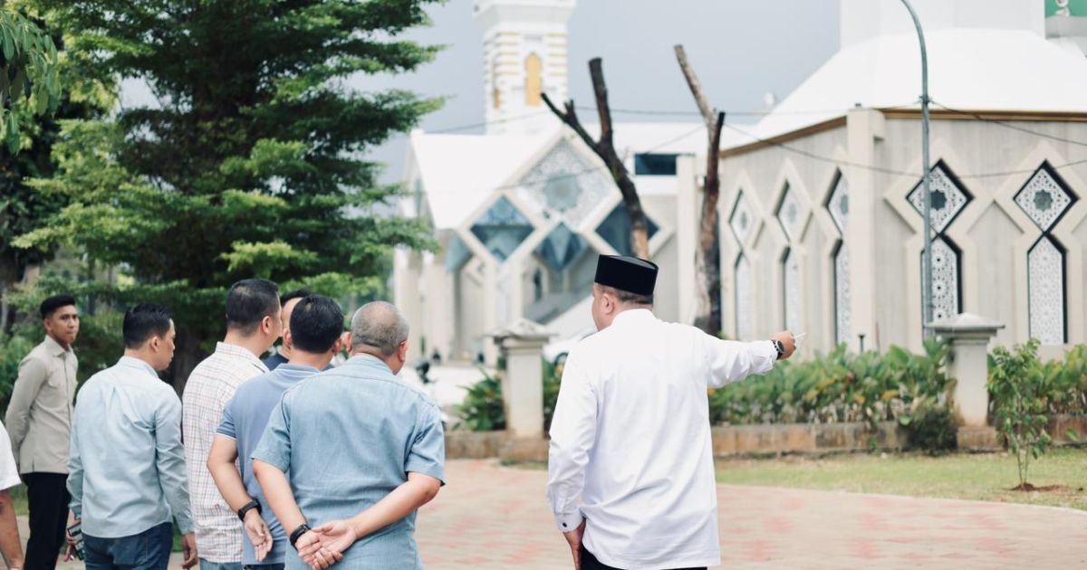 Bupati Bogor Rudy Susmanto Percepat Penataan Alun-Alun dan Kawasan Masjid Baitul Faizin