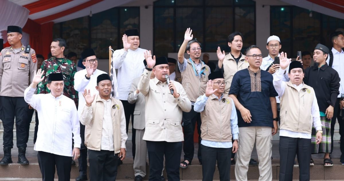 Rudy Susmanto Doakan Jamaah Haji Kabupaten Bogor Menjadi Haji Mabrur