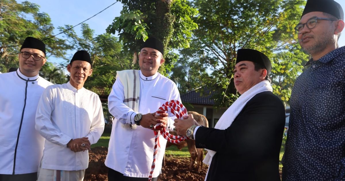 Bupati Bogor Rudy Susmanto: Kurban Presiden Jadi Wujud Kepedulian dan Kebersamaan untuk Masyarakat