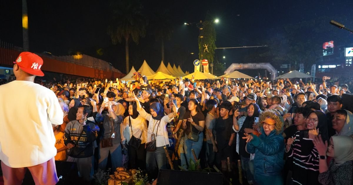 Rudy Susmanto Resmikan JPO Tegar Beriman, HJB Run Warnai Malam Perayaan HJB ke-544