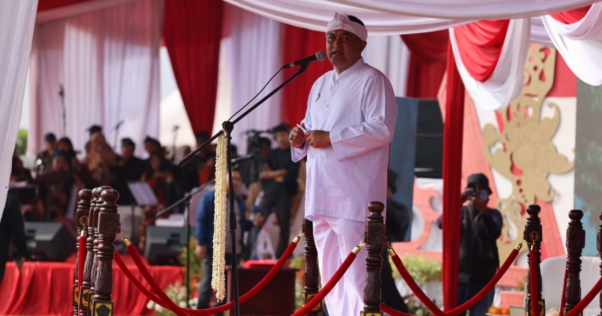 Bupati Bogor Rudy Susmanto Gelar Perdana Upacara Hari Jadi Bogor di Citalahab Malasari