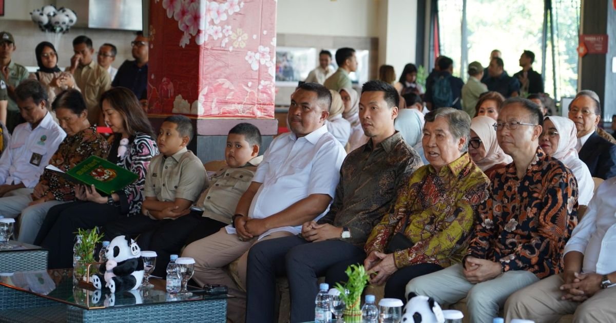 Bupati Bogor Rudy Susmanto Bangga, Baby Rio Jadi Panda Pertama yang Lahir di Indonesia