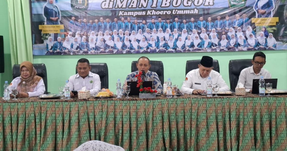 MAN 1 Bogor Perkuat Tata Kelola dan Akuntabilitas Pendidikan melalui Pendampingan Pengelolaan BOS dan Dana Komite Bersama Itjen Kemenag RI