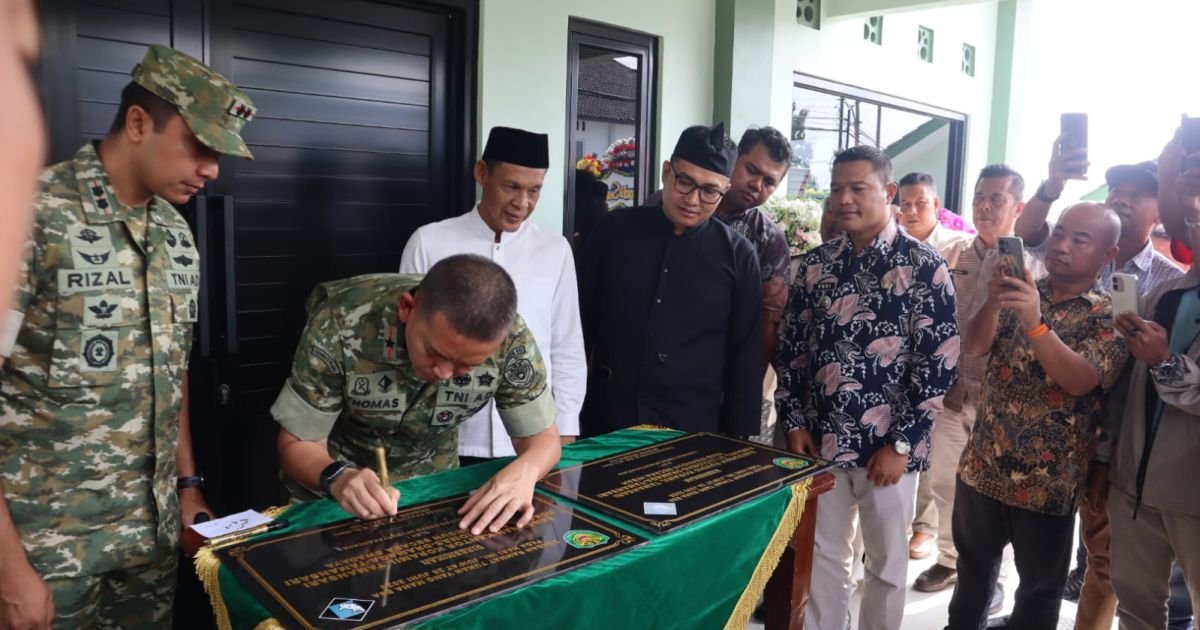 Sastra Winara Apresiasi Peresmian Koramil Tamansari dan Dramaga