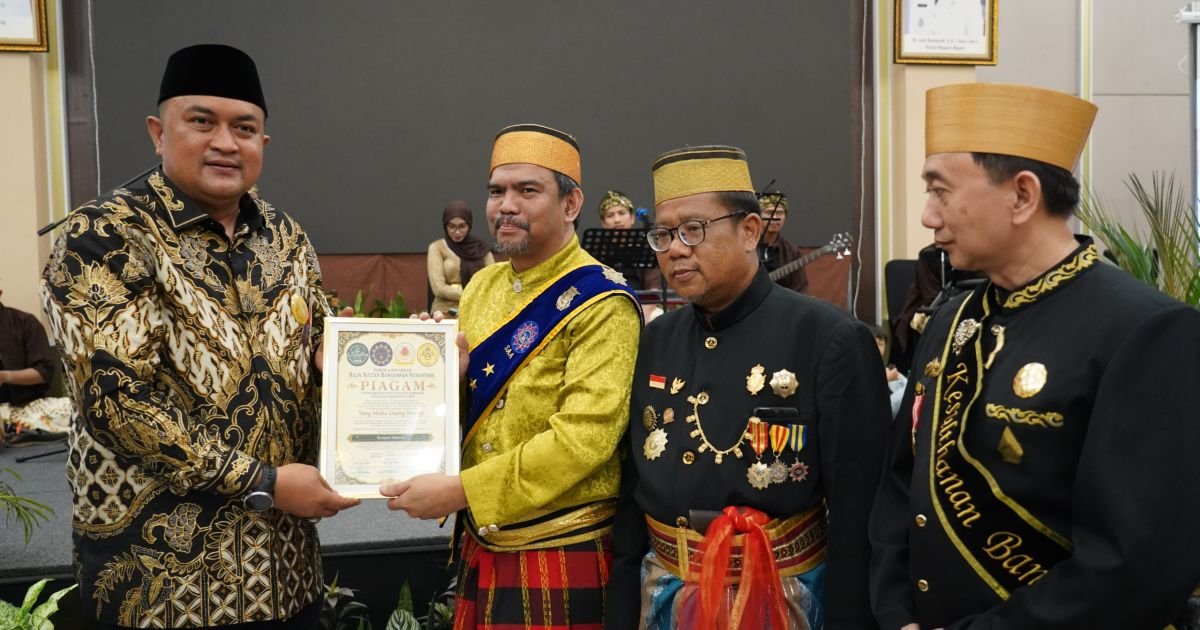 Raih Penghargaan dari Kerajaan Nusantara, Rudy Susmanto: Amanah untuk Mengabdi