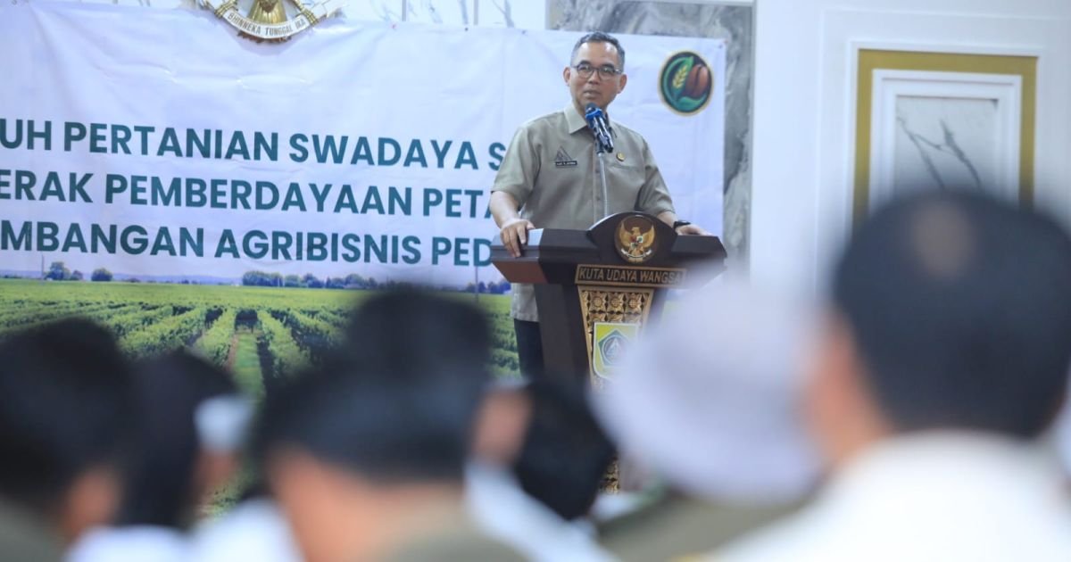 Buka Temu Penyuluh Pertanian Swadaya 2026, Sekda Ajat Tekankan Inovasi dan Penguatan Ketahanan Pangan