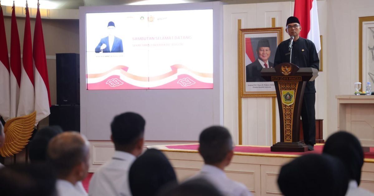 Diwakili Sekda, Bupati Bogor Sambut Peserta PKP PNS Mabes TNI untuk Mempelajari Inovasi Daerah