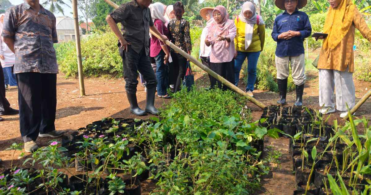 Rudy Susmanto Perkuat Ketahanan Pangan, Pemkab Bogor Salurkan Puluhan Ribu Bibit Hortikultura