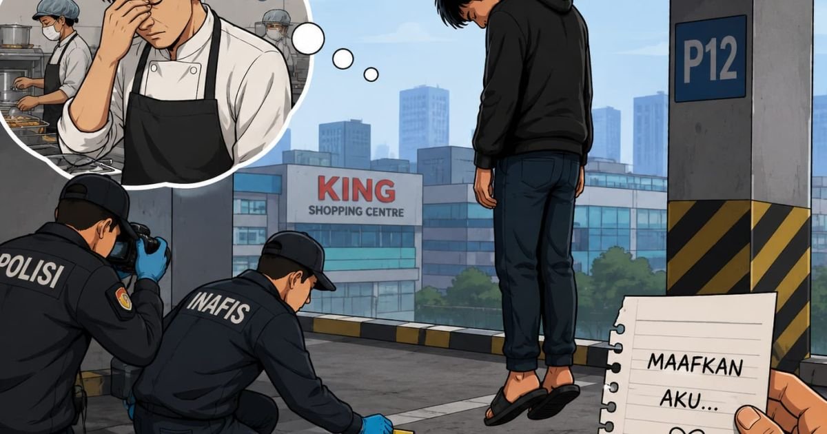 Gantung Diri, Kepala SPPG Tutup Usia di Area Parkir Mobil King Shopping Centre
