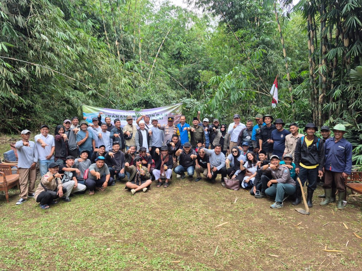 PT BAP dan BMSN Tebar Seribu Bibit Pohon, Dorong Gerakan Hijau di Kawasan Puncak