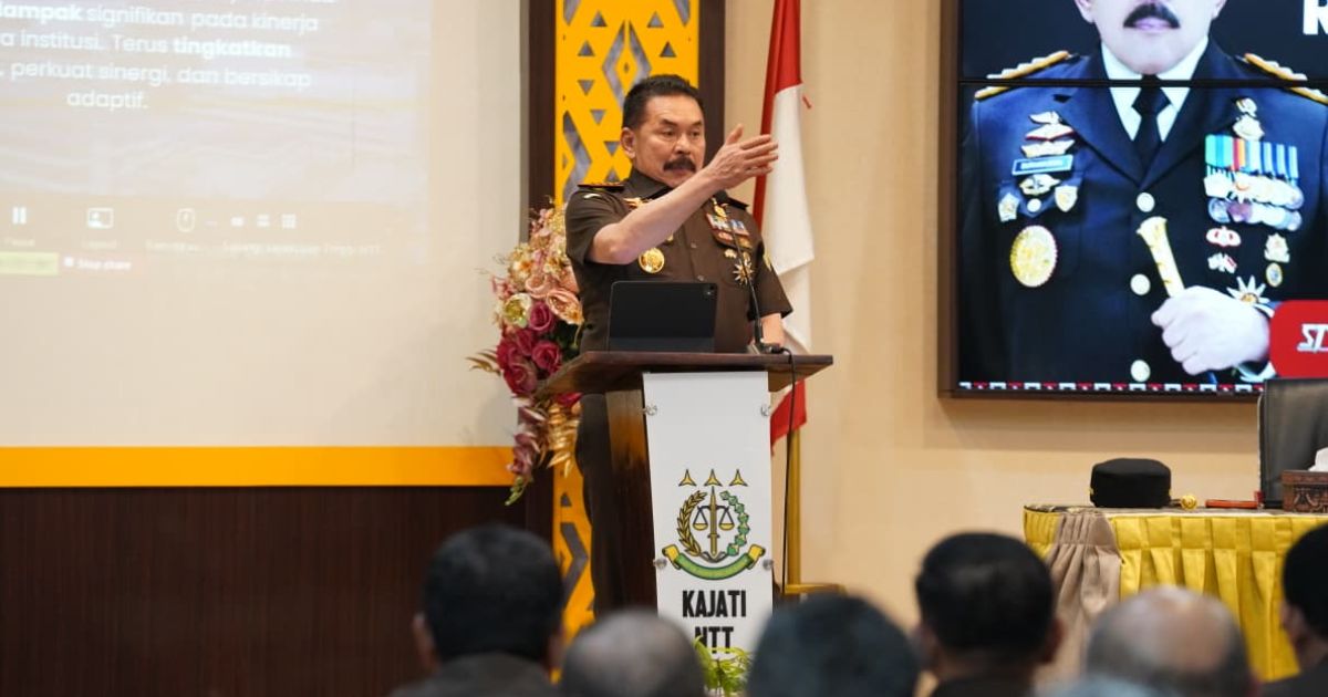 Jaksa Agung Instruksikan Optimalisasi Kinerja: Kejati NTT Diminta Jadi Teladan Penegakan Hukum Berintegritas