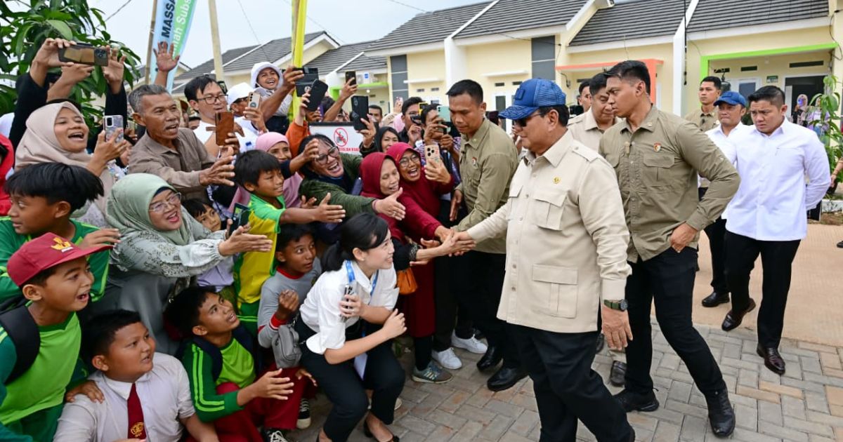 Bupati Bogor Rudy Susmanto Dampingi Presiden Prabowo Resmikan 26.000 KPR Subsidi di Cileungsi