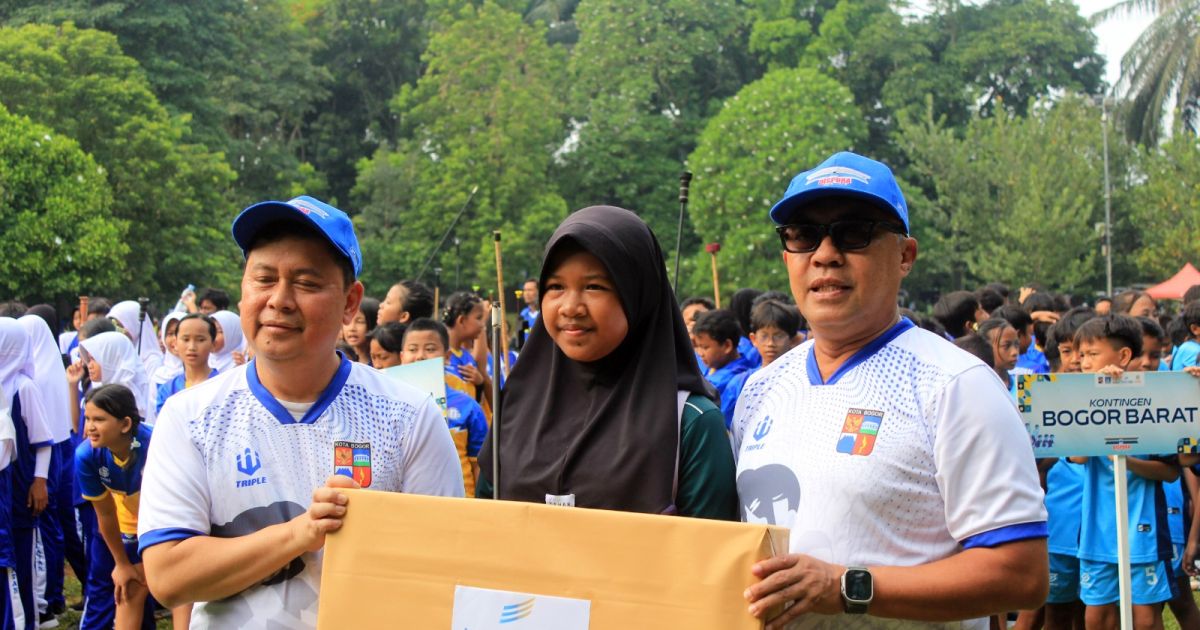Sekda Buka Invitasi Olahraga Tradisional, 132 Tim SD Bogor Siap Berlaga