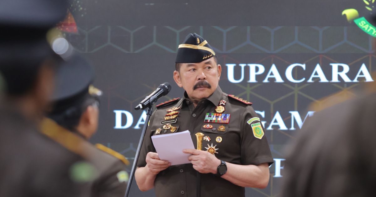 Kejaksaan Agung Gelar Rotasi Besar, Jaksa Agung Tekankan Tanggung Jawab Moral Pejabat Baru