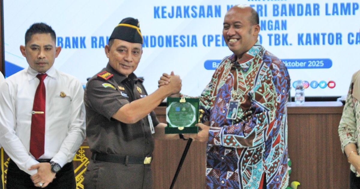 BRI Beri Apresiasi kepada Kejari Bandar Lampung atas Keberhasilan Penanganan Kredit Macet