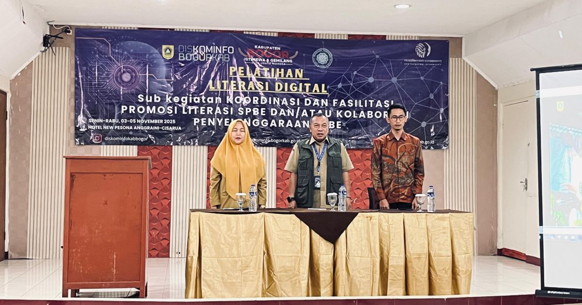 Bambang Widodo Tawekal Dorong Masyarakat Bogor Melek Digital dan Siap Hadapi Era AI