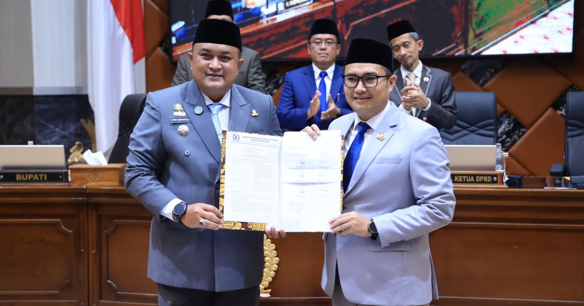 Ketua DPRD Bogor Sastra Winara Tegaskan Tiga Raperda Penting Disahkan dalam Paripurna